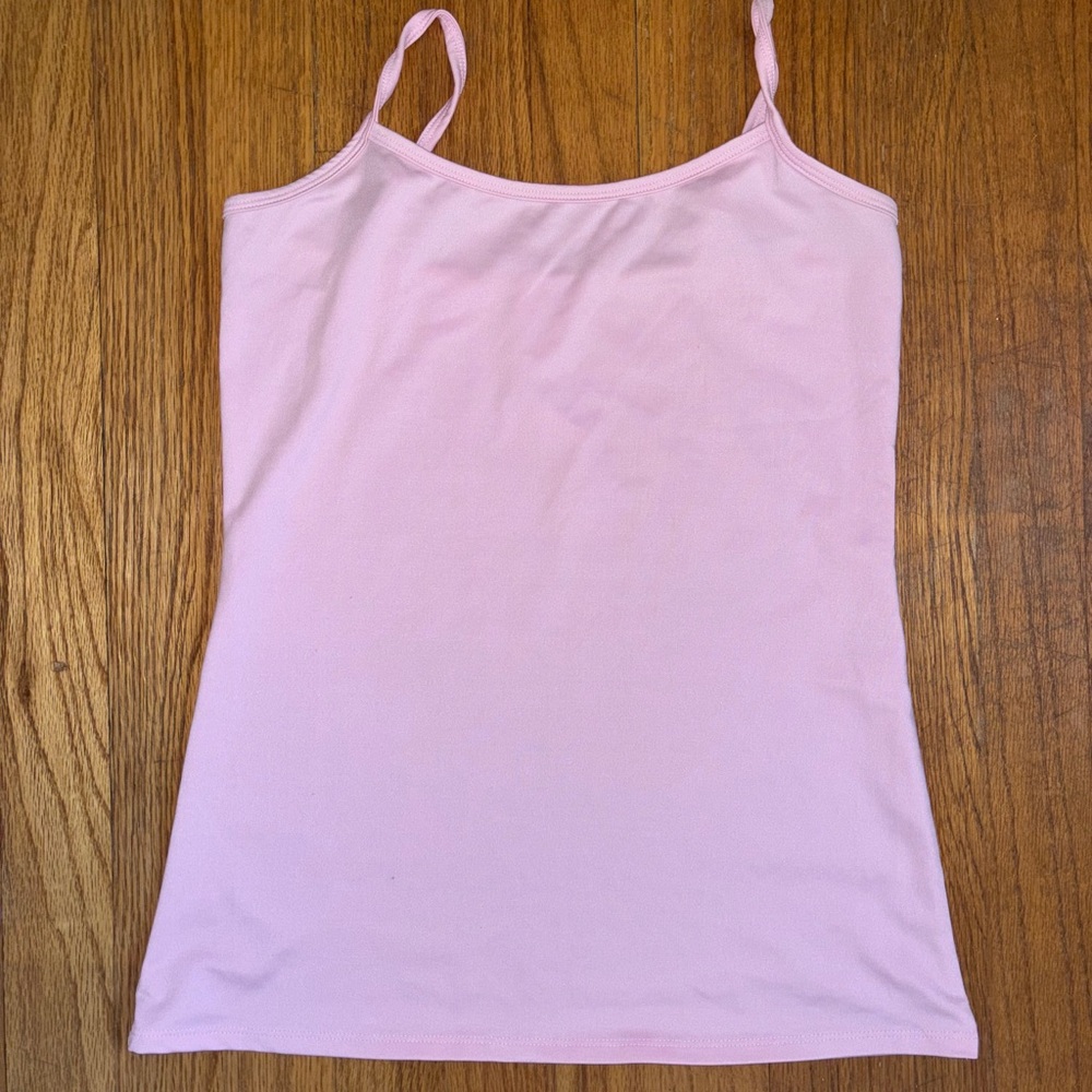 New York & Company Light Pink Camisole